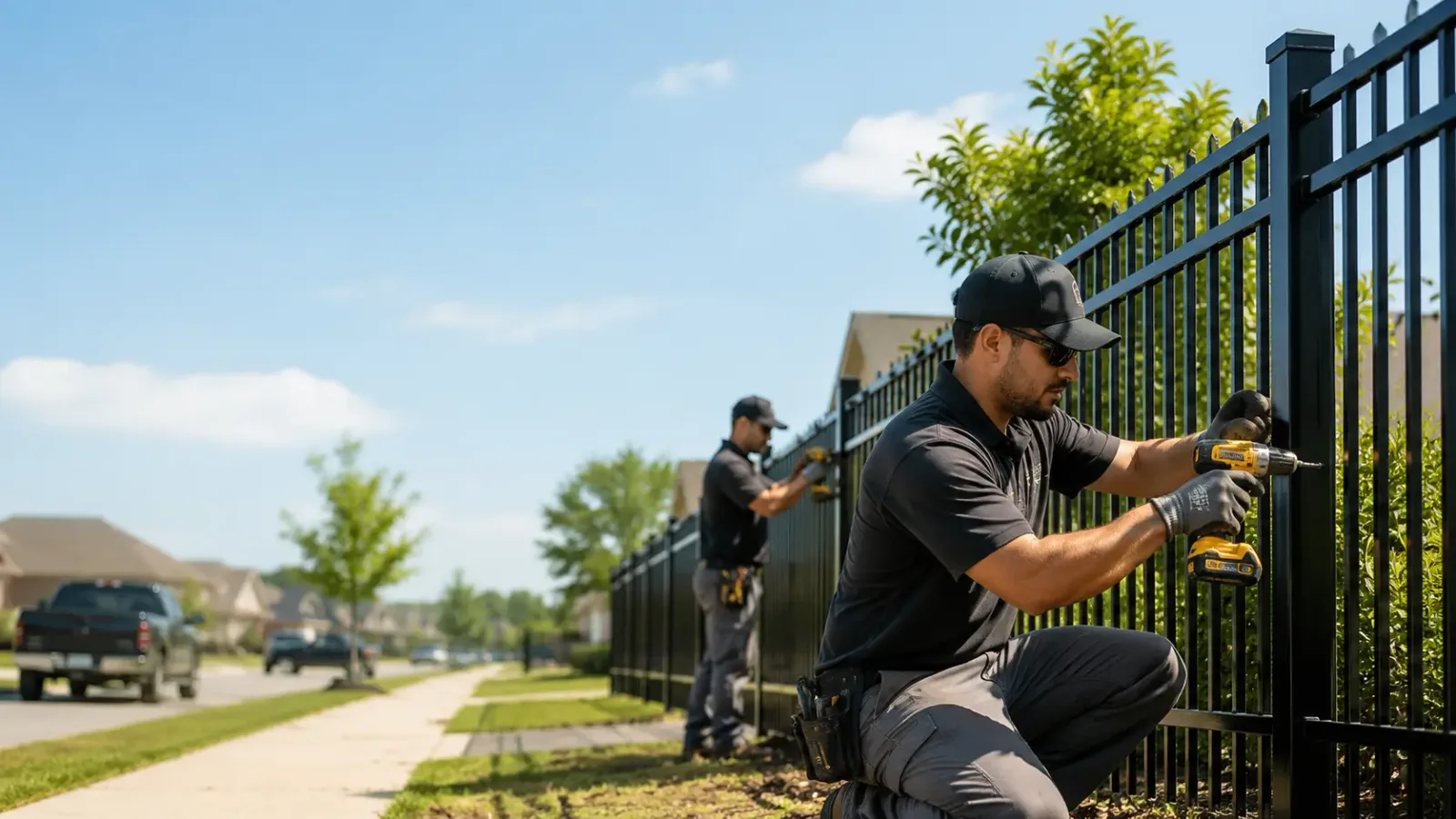 Metal Fence Installation in Clifford, IN